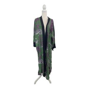 Niluu X PETA Limited Edition Lennon Kimono Vegan Silk  ONE SIZE